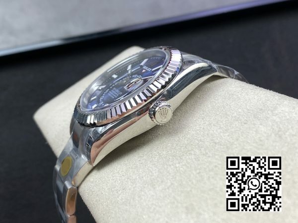 Rolex Skydweller 326934 SS Noob Factory Best Edition Blue Dial 7 Rolex Skydweller 326934 SS Noob Factory 1:1 Best Edition Blue Dial