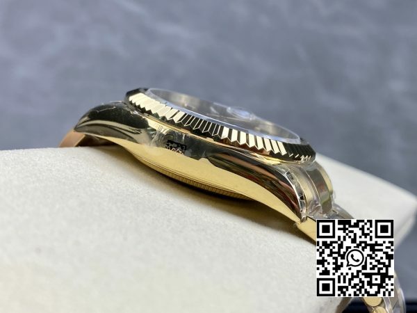Rolex Skydweller 326938 YG Noob Factory Najlepsza edycja Czarna tarcza 6 Rolex Skydweller 326938 YG Noob Factory 1:1 Najlepsza edycja Czarna tarcza