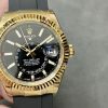 Rolex Skydweller 336238 YG Noob Factory Best Edition Black Dial 2 Rolex Skydweller 336238 YG Noob Factory 1:1 Best Edition Black Dial