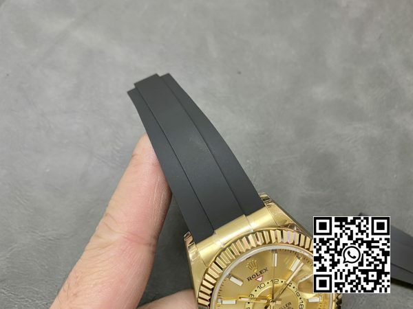 Rolex Skydweller 336238 YG Noob Factory Best Edition YG Dial 9 Rolex Skydweller 336238 YG Noob Factory 1:1 Best Edition YG Dial