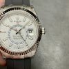 Rolex Skydweller 336239 SS Noob Factory Best Edition White Dial 3 Rolex Skydweller 336239 SS Noob Factory 1:1 Best Edition White Dial