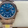 Rolex Skydweller 336935 RG Noob Factory Best Edition Blue Dial 2 Rolex Skydweller 336935 RG Noob Factory 1:1 Best Edition Blue Dial