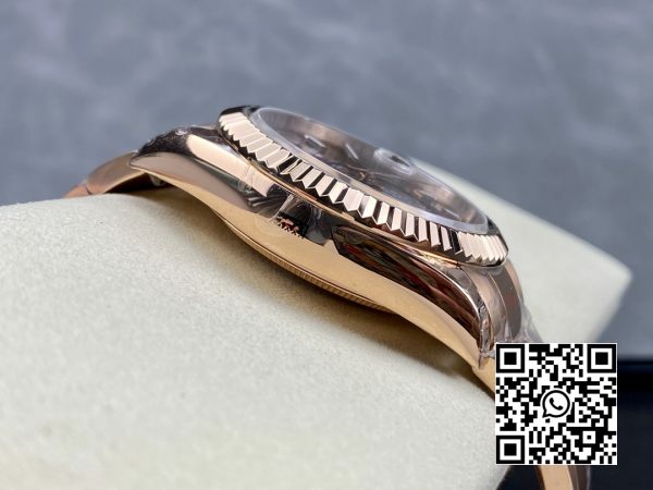 Rolex Skydweller 336935 RG Noob Factory Best Edition Brown Dial 6 Rolex Skydweller 336935 RG Noob Factory 1:1 Best Edition Brown Dial