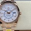 Rolex Skydweller 336935 RG Noob Factory Best Edition White Dial 9 Rolex Skydweller 336935 RG Noob Factory 1:1 Best Edition White Dial