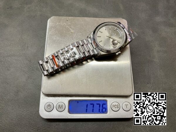Rolex DayDate 228236 40mm GM Factory 11 Best Edition Gray Dial 7 Rolex DayDate 228236 40mm GM Factory 1:1 Best Edition Gray Dial
