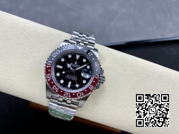 Rolex GMT Master II 126710 BLRO BlueRed Ceramic 904L ARF Factory 11 Best Edition on Jubilee Jubilee SH3285 CHS V3 4 Rolex GMT-Master II 126710 BLRO Blue/Red Ceramic 904L ARF Factory 1:1 Best Edition SH3285 CHS V3