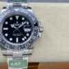 Rolex GMT Master II 126710 GRNR BlackGray Ceramic 904L Steel ARF Factory 11 Cea mai bună ediție pe curea Oyster SH3285 CHS 1 Rolex GMT-Master II 126710 GRNR Black/Grey Ceramic 904L Steel ARF Factory 1:1 Best Edition SH3285 CHS