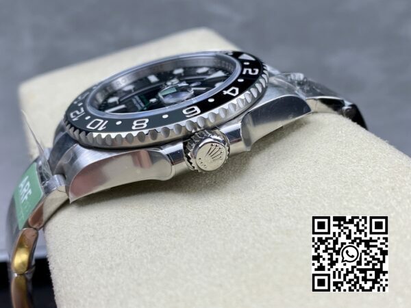 ロレックス GMT マスター II 126710 GRNR ブラックグレー セラミック 904L スチール ARF ファクトリー 11 ベストエディション オイスターストラップ SH3285 CHS 6 ロレックス GMT マスター II 126710 GRNR ブラック/グレー セラミック 904L スチール ARF ファクトリー 1:1 ベストエディション SH3285 CHS