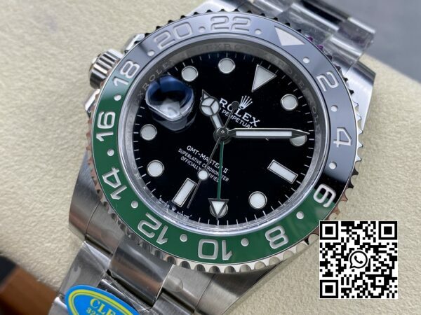 ロレックス GMT マスター II 126720 VTNR 904L SS クリーン ファクトリー 11 ベスト エディション オイスター ブレスレット DD3285 CHS 4 ロレックス GMT マスター II 126720 VTNR 904L SS クリーン ファクトリー 1:1 ベスト エディション オイスター ブレスレット DD3285 CHS