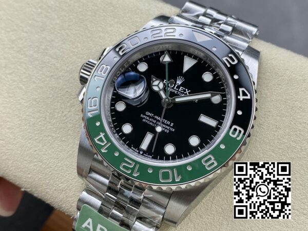Rolex GMT Master II 126720 VTNR GreenBlack Ceramic 904L ARF Factory 11 Cea mai bună ediție pe Oyster Jubilee SH3285 CHS 4 Rolex GMT-Master II 126720 VTNR Green/Black Ceramic 904L ARF Factory 1:1 Best Edition SH3285 CHS