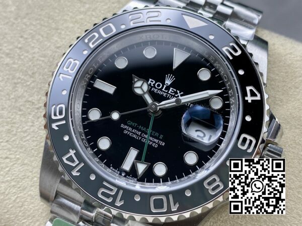 Rolex GMT-Master II 126710 GRNR 904L Steel ARF Factory 1:1 Nejlepší Editio SH3285 CHS